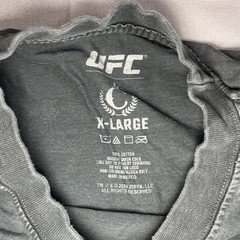 UFC X Goat Crew Hasbulla Rap Tee Style T-shirt Size XL