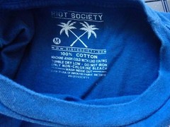 Riot Society Black Cotton T-Shirt Teddy Bear With Roses & Red Solo Cup M Medium