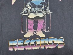 Death Row Records Graphic T-shirt Men Medium M Black Short Sleeve Music