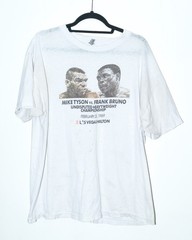 1989 Mike Tyson Vs Frank Bruno T-Shirt X Large *RARE*