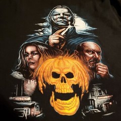 Fright Crate Horror T-shirt Tee JOHN CARPENTER HALLOWEEN 2 Sizes S to 3Xl