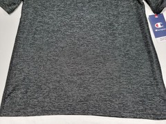 Champion Mens Sports Anti Odor Tee cotton Athletic wear Black SZ Medium