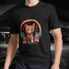NEW SHIRT CAT LOGO RACING LOGO T-SHIRT USA SIZE FUNNY S-5XL