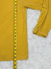 Vintage 2000s Nike ACG Waffle Thermal Shirt Mens L Mustard Yellow Gorpcore