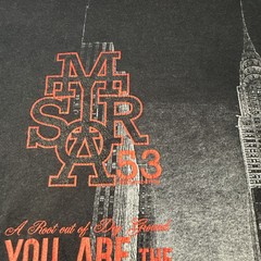 MECCA T Shirt Mens 3XL Black Take Over The City Graphic Hip Hop 100% Cotton