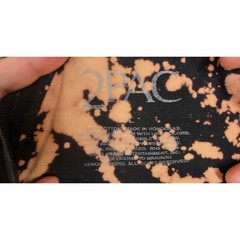 2Pac Mens T-Shirt All Eyez On Me Bleached Tie Dye Graphic Large