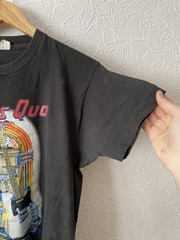 Vintage 1980s Status Quo 1989 Perfect Remedy Tour Band Rare T Shirt