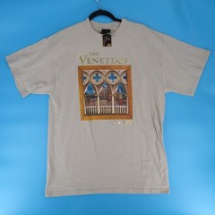 Vintage The Venetian Las Vegas T Shirt NWT Made USA Size Large