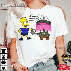 Bart Simpson F#&K Cannabis T-Shirt