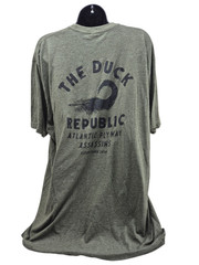 Tultex 241 The Duck Republic T-shirt XXL Deep Green Made In Mexico