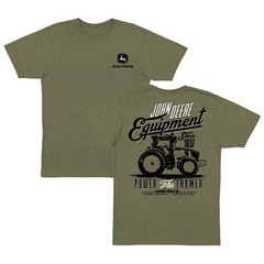 LP88411 – John Deere Men’s Olive Power To The Farmer SS Tee 2XL