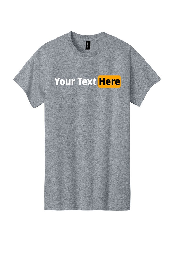 Personalized Your Text Here Customized Funny Men’s T-Shirt USA Birthday Gift Tee