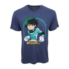 MY HERO ACADEMIA T SHIRT OFFICIAL ITEM SPACE BLUE