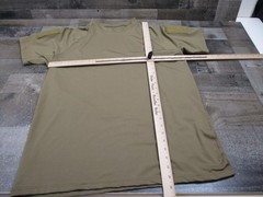 215 Gear Operators Shirt Mens Large Coyote V2 Loop Sleeves Tactical Military