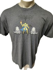 Destiny Heather Gray 16 Bit Sprites T-Shirt Rare Official Bungie Size XXL 2XL