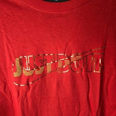 Nike Foil Franchise Red Just Do It Tee Long Sleeve Men’s T-shirt Size S NEW