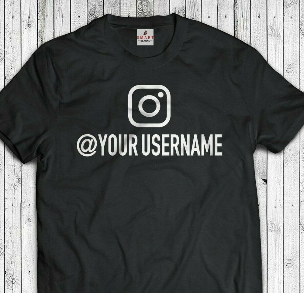 Instagram Custom T-shirt (S-5XL) SOCIAL MEDIA