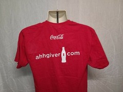 Coca Cola You didnt Hear it from Me Adult Large Red TShirt