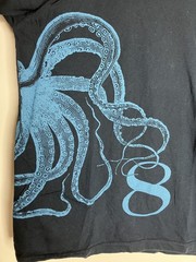 Release The Kraken 2013 Octopus Graphic Men’s Small Navy Blue Seattle