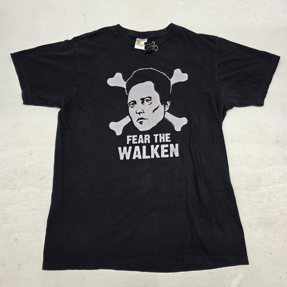 Vintage “Fear The Walken” T-Shirt Sz L Christopher Walken Crossbones Bay Island