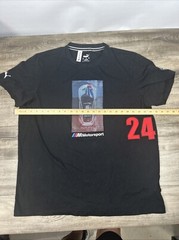 RARE BMW Motorsport MMS Graphic XXL Tee Black Puma
