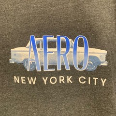 AEROPOSTALE T Shirt Men’s Size Large Dark Gray AERO NEW YORK CITY Classic Casual