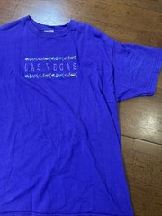 Vintage Fruit Of The Loom Las Vegas T Shirt Men’s Size Medium Purple