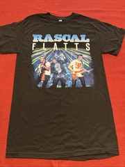 NEW 2017 Rascal Flatts Rhythm & Roots Tour Merch T-Shirt -Country-Black-Small