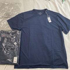 Vineyard Vines T Shirt XL Mens Navy Blue Short Sleeve Crew Polyester Stretch