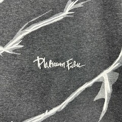 Vintage Fubu Platinum Fat Albert T Shirt XL Big Graphic Made in USA Gray Logo