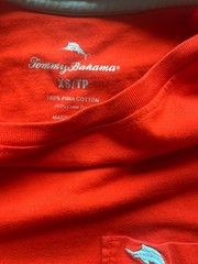 Lot of 5 Tommy Bahama Bali Tees Size XS (Fits Like Mens Medium