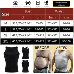 FAJAS PARA HOMBRES FAJA REDUCTORA DE HOMBRE MEN BODY SHAPER ABDOMEN CONTROL VEST
