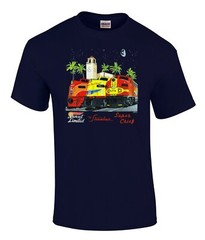 Streamliners at Los Angeles Trains Authentic Railroad T-Shirt [89]