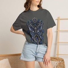 Gothic Blueberry Moth Graphic Tee