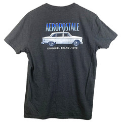 AEROPOSTALE T Shirt Men’s Size Large Dark Gray AERO NEW YORK CITY Classic Casual