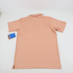 Columbia Men’s Carter Short Sleeve Performance Crest Polo – Apricot Fizz-Small