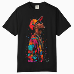 Urban Neon Hip Hop Graphic Tee, Comfort Colors T Shirt, Unisex Streetwear Tee