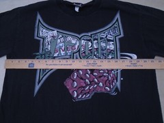 Vintage Tapout T Shirt Vegas Y2K Dice Grunge Baggy Jnco style Size Large