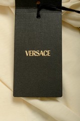 Versace Men’s Medusa Head Embellishment Crewneck Short Sleeve T-Shirt US L IT 52