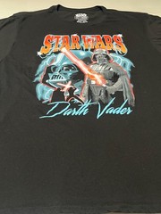 STAR WARS MAD ENGINE DARTH VADER BLACK CREW NECK GRAPHIC TSHIRT MENS SIZE 3XL