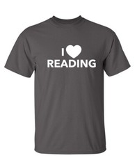Reading Is Lovely Sarcastic Humor Novelty Super Soft Ring Spun Funny T Shirt