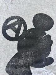 Life Is War Mitch Mode Mickey Mouse Anarchy Tee M 2010 Streetwear Playboi Carti