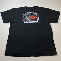 Matco Tools Mens Sz 3XL Black Shirt Hot Rod Graphic Auto Mechanic Grunge