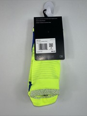 NWT Nike SPARK Cushion No Show Volt Large Men’s 10-11.5 Running Socks $20