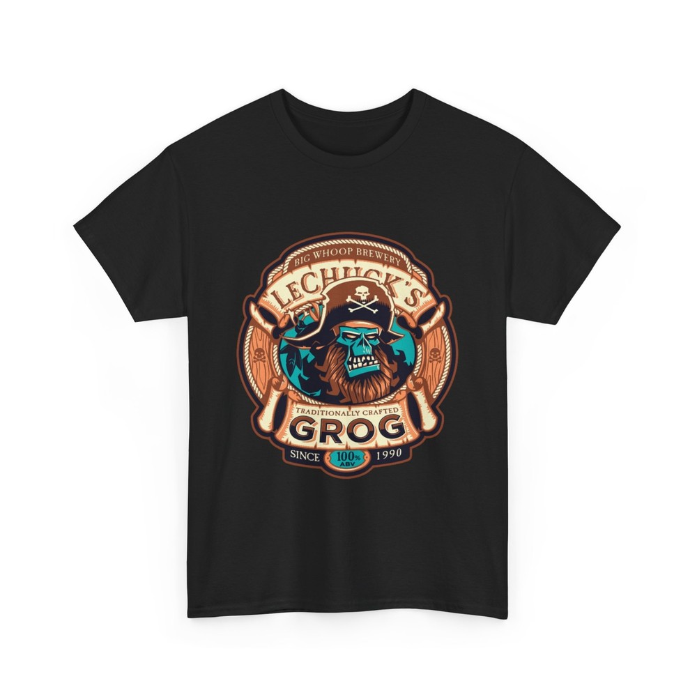 Big Whoop Brewery Lechuck’S Grog Shirt – Monkey Island Shirt – Ghost Pirate Grog