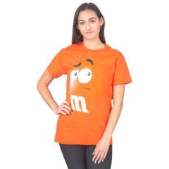 Adult & Youth Kids M&M’s M&M Face Chocolate Candy Costume T-Shirt Tee M M Shirt
