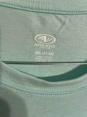 Athletic Works Driworks Men’s T-Shirt, Mint Green, New Size 3XL