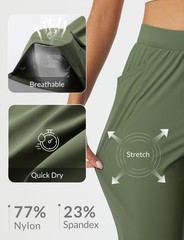 baleaf Women’s “Never Change Again” Travel Slacks: Office, Hike, Golf, UPF 50+