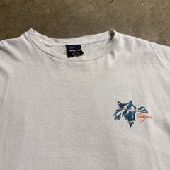 Vintage Patagonia Shirt Mens XL White 90s Art Surf Kayak Nature Mountains USA