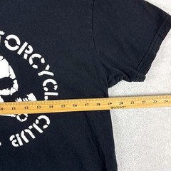 Black Rebel Motorcycle Club Tshirt Mens L Black White Skull Biker Rock Band USA